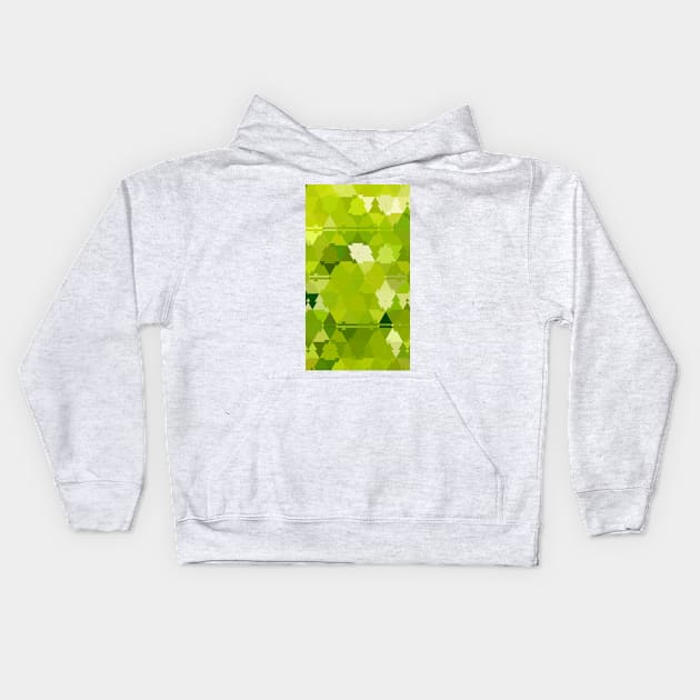 Abstract Mosaic background Kids Hoodie by MohamedNasseri